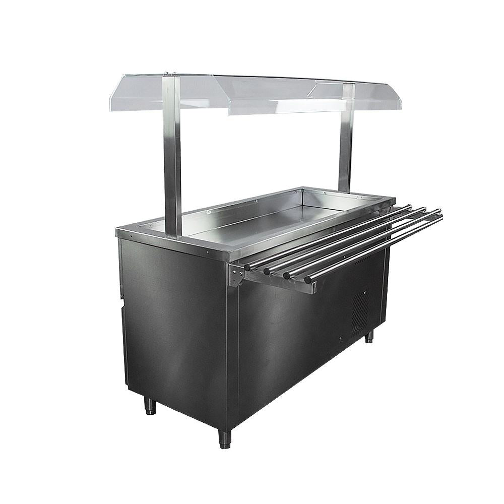 Modulo Salad Bar Refrigerado 4 Deposito