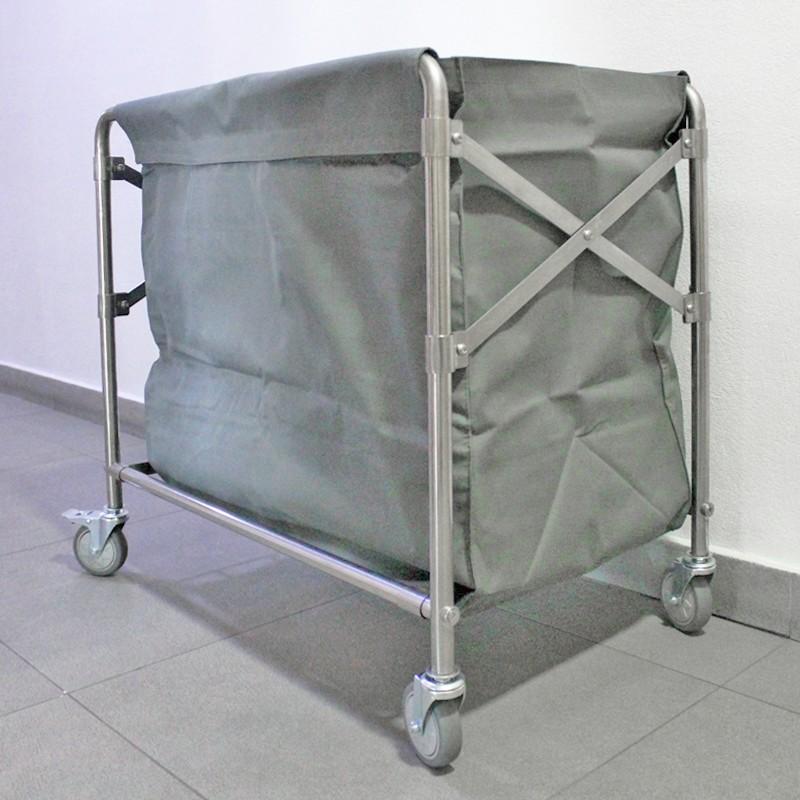 Carro Ropa Sucia Plegable 85x45x85 Cm