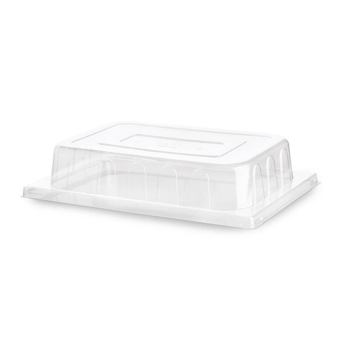 Set De 100 Tapa Cuadrada Línea Alta Pet 6 Cm.