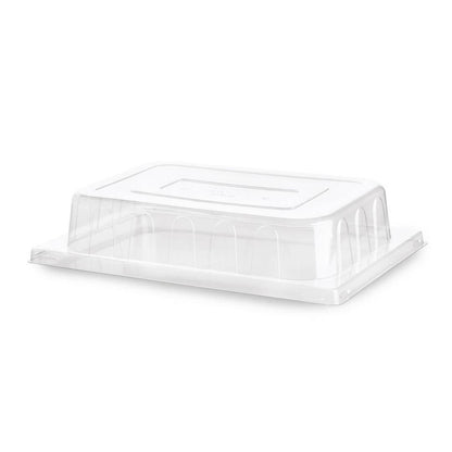 Set De 100 Tapa Cuadrada Línea Alta Pet 6 Cm.