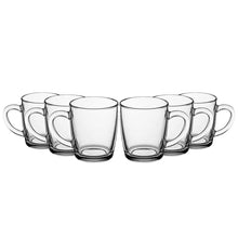 Set De 6 Tazon De Vidrio 340 Cc.