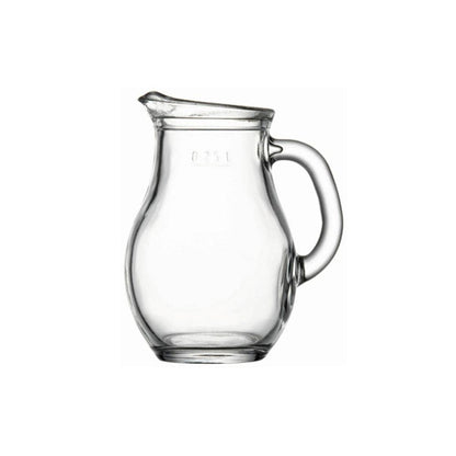 Set De 6 Jarro 0.25 Lt. Vidrio Mod. Kanalar