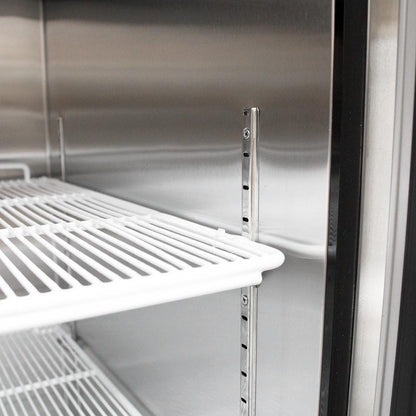 Refrigerador Acero Inoxidable Puerta Vidrio Single 700 Litros Norkalt