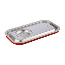 Tapa Contenedor Gastronómico Acero Inoxidable GN 1/3 Silicona Linea Premium
