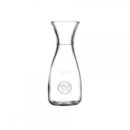 Set de 6 BOTELLA DE VIDRIO 1 LITRO LÍNEA BACCHUS