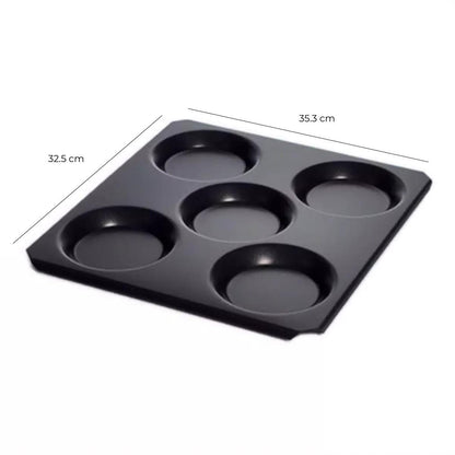 Bandeja Gn 2/3 5 Huevos Antiadherente