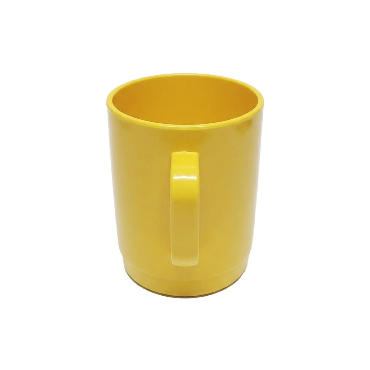 Set de 4 Mug Policarbonato Amarillo 300 Ml
