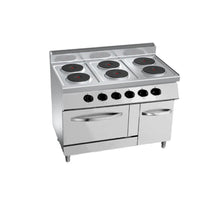 Cocina Eléctrica 6 Platos Con Horno