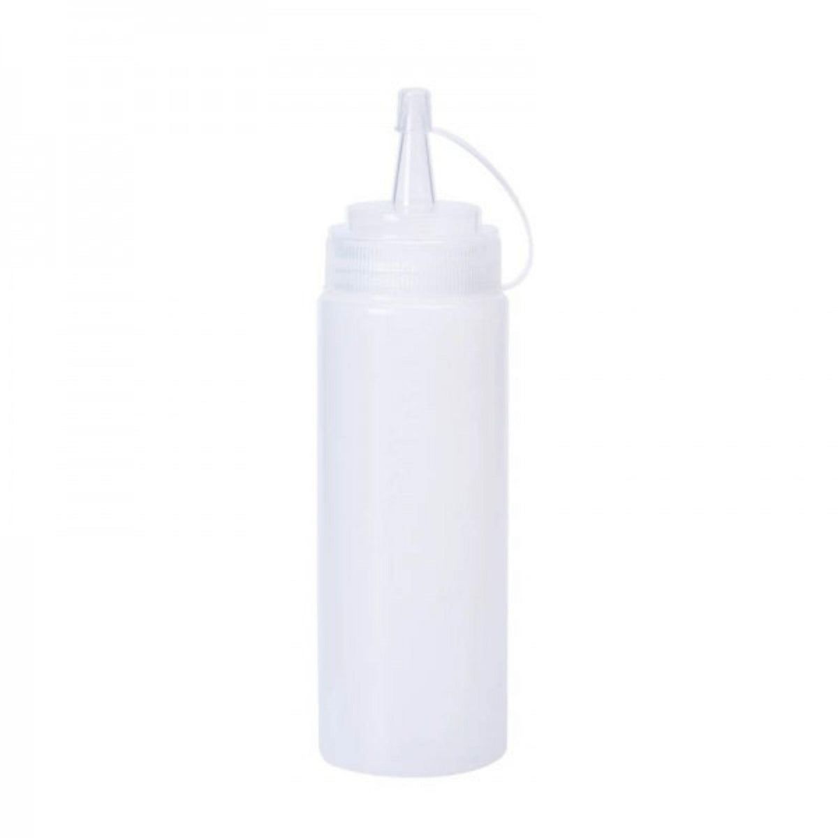 Set De 3 Botella Dispensadora Salsa Graduada Transparente 35