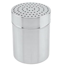 Set 2 Espolvoreador Acero Inoxidable C/ Tapa Plástica 300 Ml