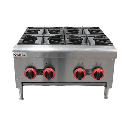 Anafe Industrial a Gas 4 Quemadores Modelo GH-4S Volter