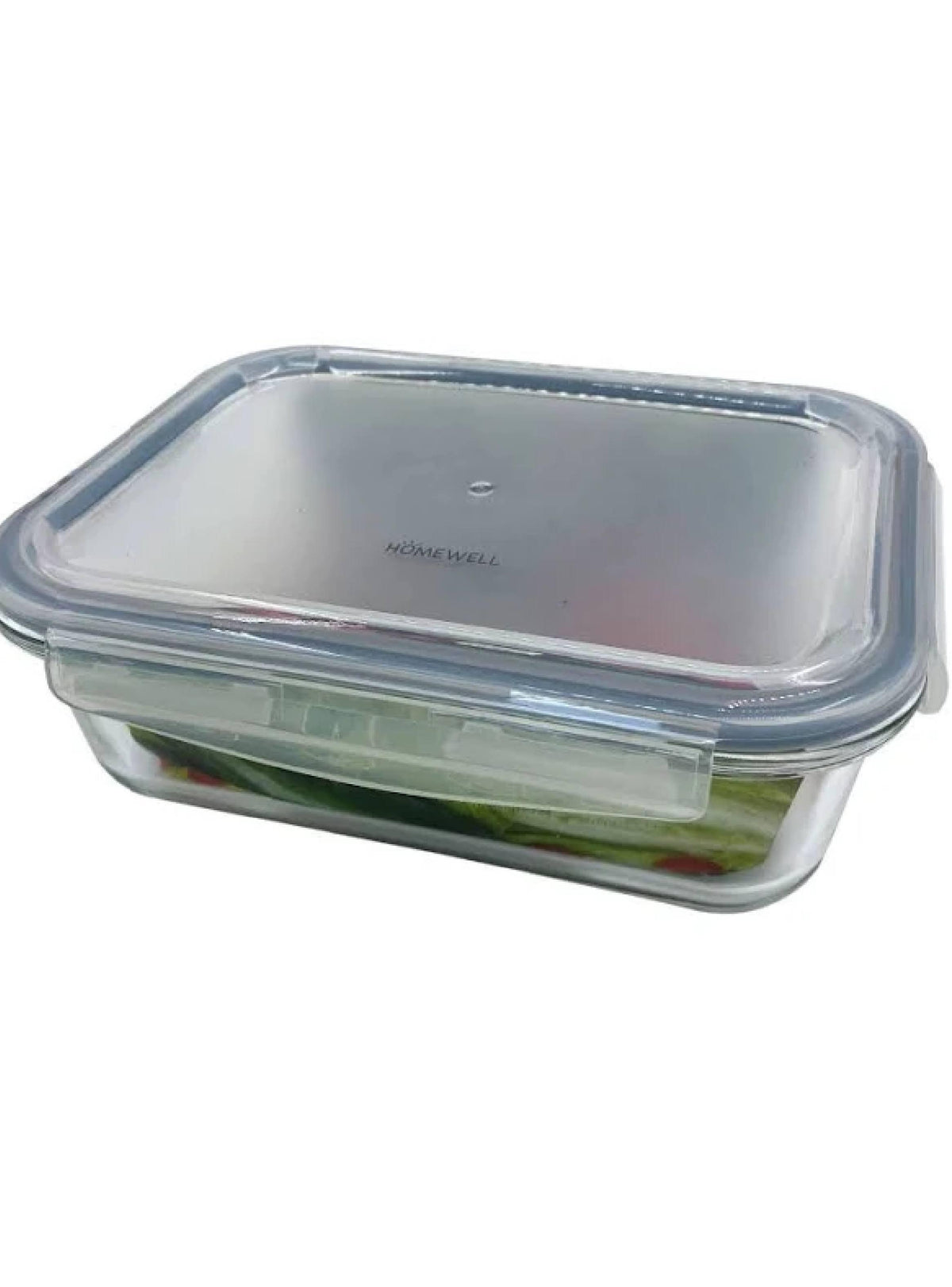 Contenedor Hermético Vidrio Rectangular 1.5 Litros