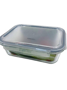 Contenedor Hermético Vidrio Rectangular 1.5 Litros