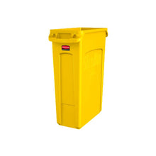 Basurero Slim Jim Ventilado Amarillo