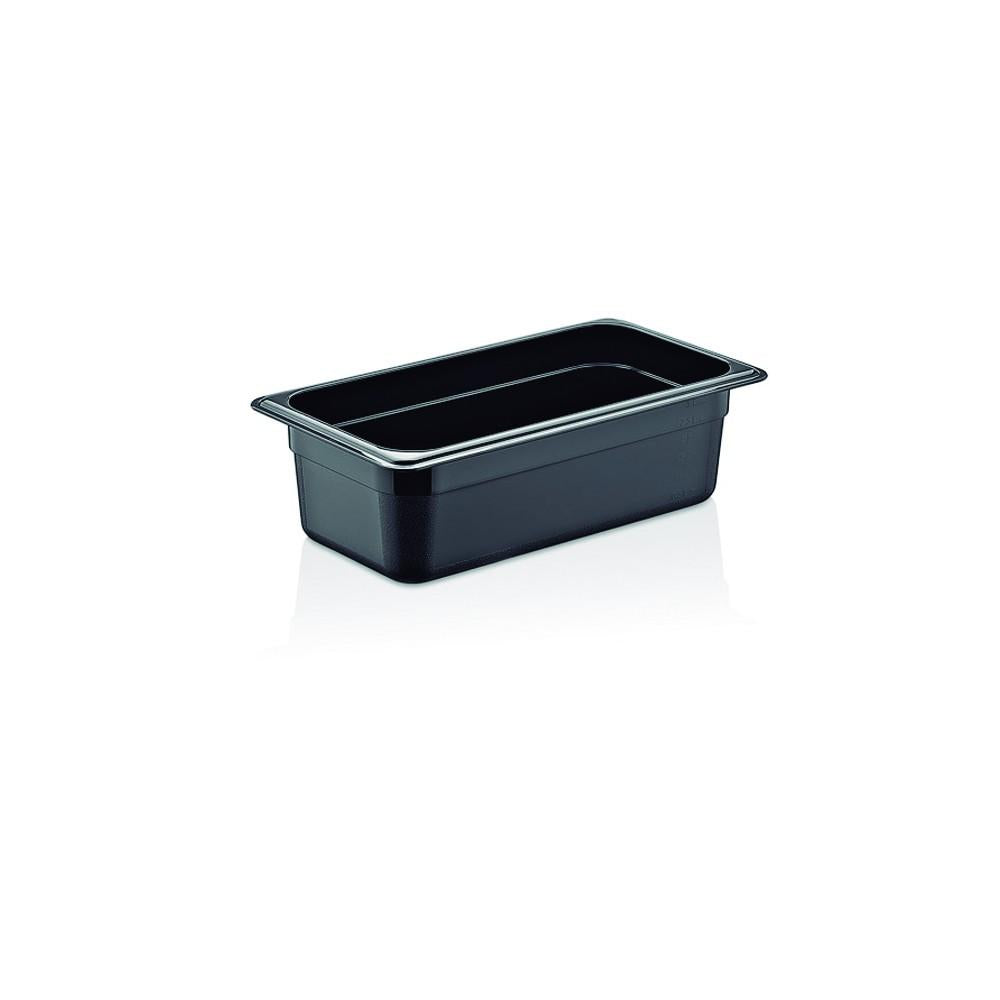 Contenedor Gn Policarbonato Negro 1/3x10 Cm