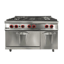 Cocina 6 Platos Gas Con Horno Linea 700 Volter
