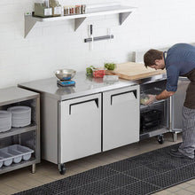 Mesón Refrigerado 3 Puertas LUC-650R 185 Cm Norkalt