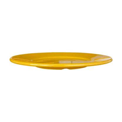 Plato De Policarbonato Amarillo 19Cm