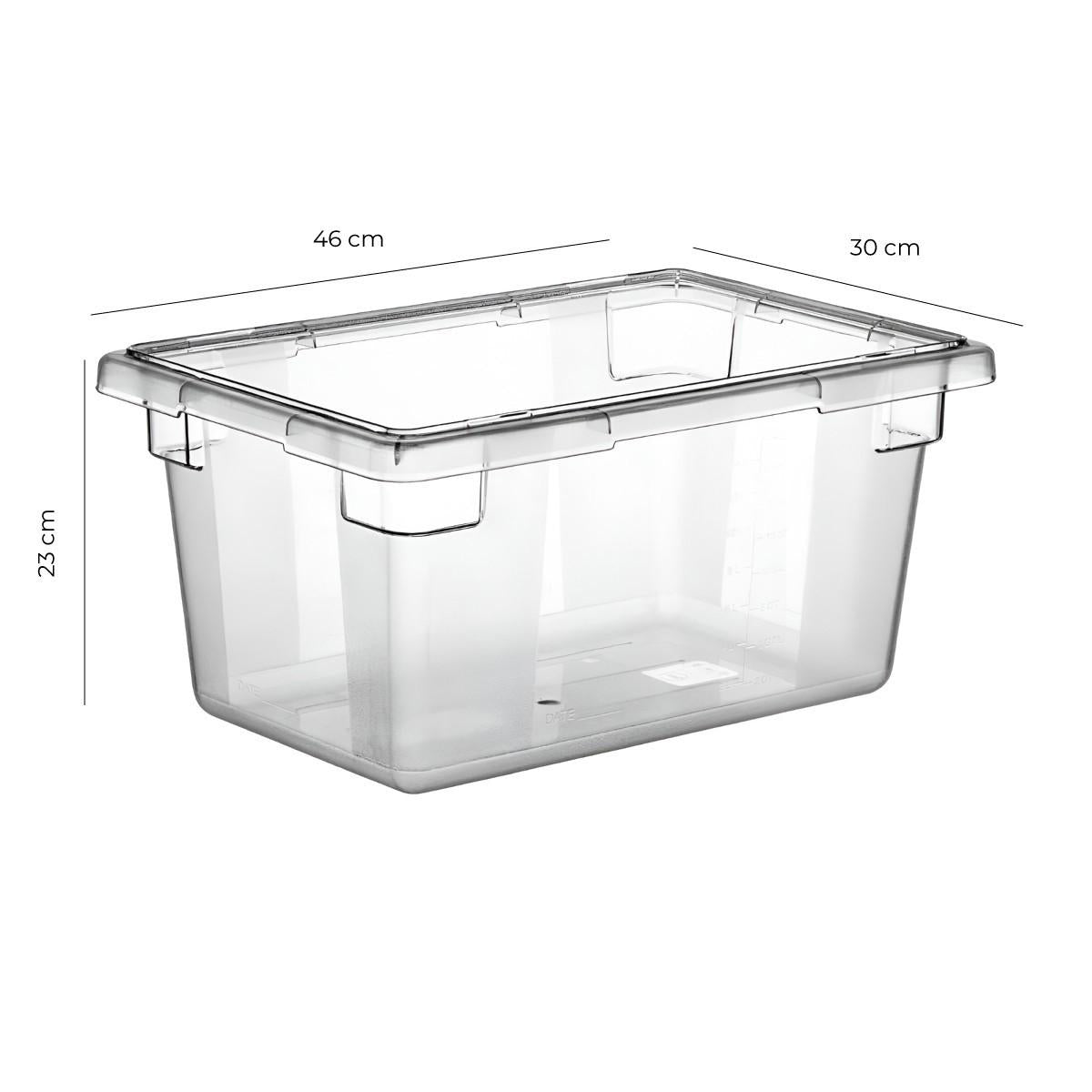 Caja De Alimentos Policarbonato 46x30x23 Cm