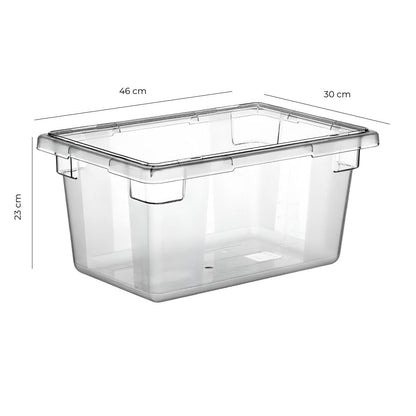 Caja De Alimentos Policarbonato 46x30x23 Cm