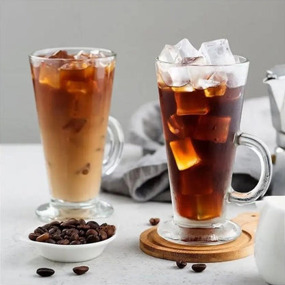 Set De 6 Taza De Vidrio 260 Cc. Linea Columbian