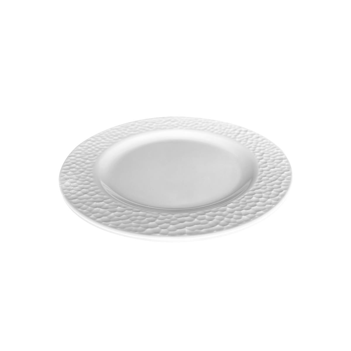 Plato Melamina Blanca 20 Cm Línea Kplus
