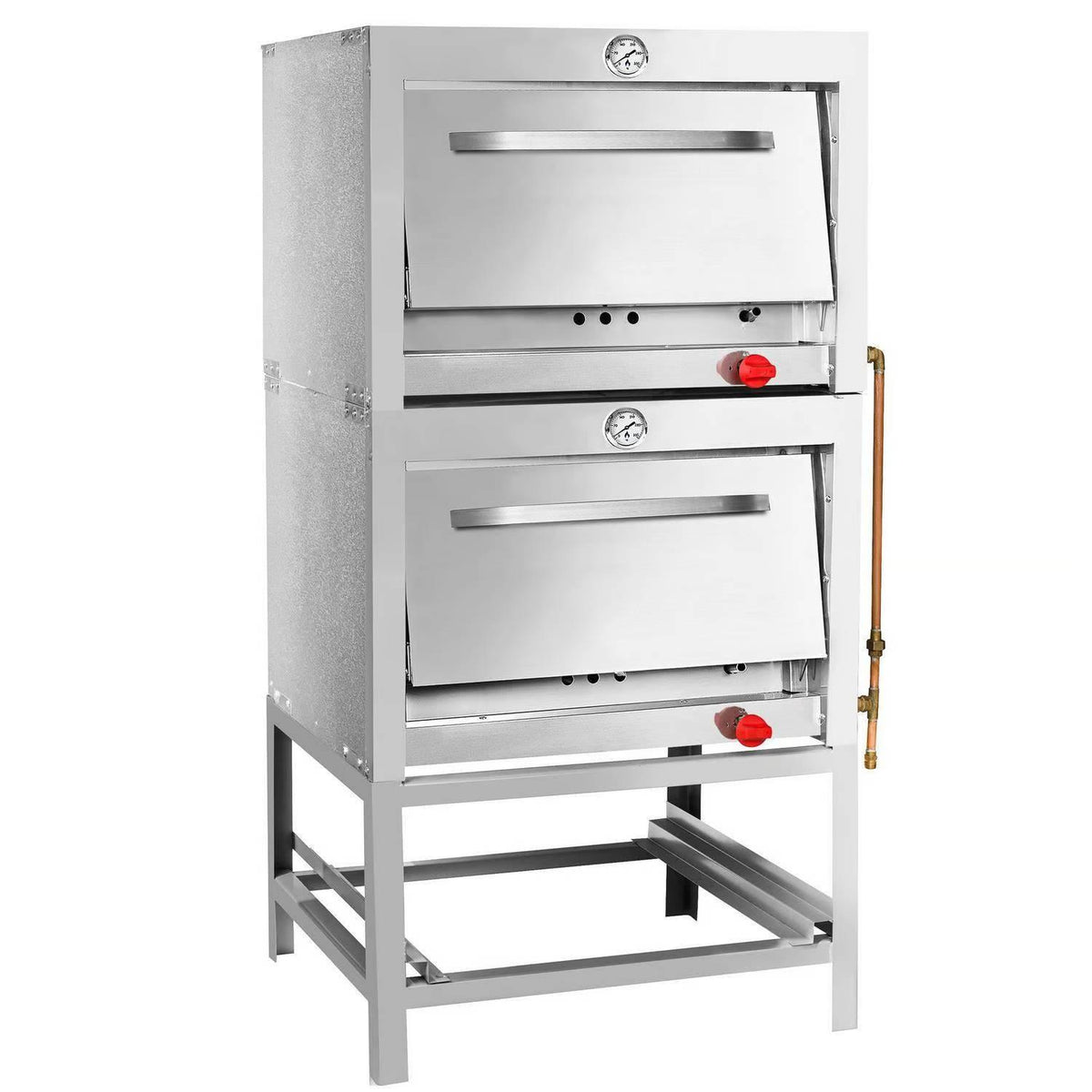 Horno 2 Cámaras Acero Inoxidable 58x65 GLP Volter
