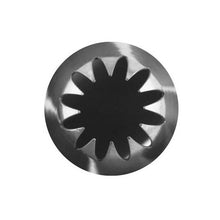 Set De 2 Boquilla Rizada 12p Inox Ø13.5xø25x40mm