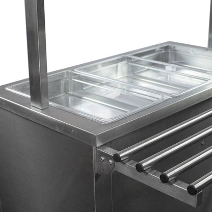 Modulo Salad Bar Refrigerado 3 Deposito