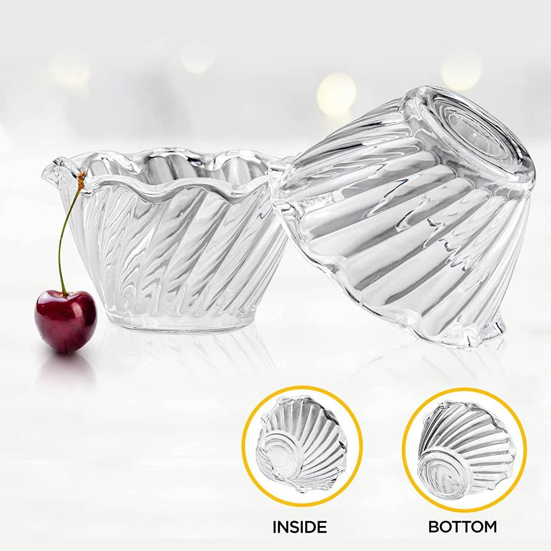 Set De 6 Pocillo Remolino 148Ml Clear