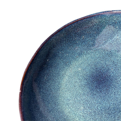 Set 6 Bowl Redondo Ceramica Azul 18X5 Cm Linea Efes