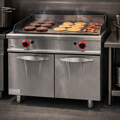 Plancha De Cromo A Gas Linea 700 Volter