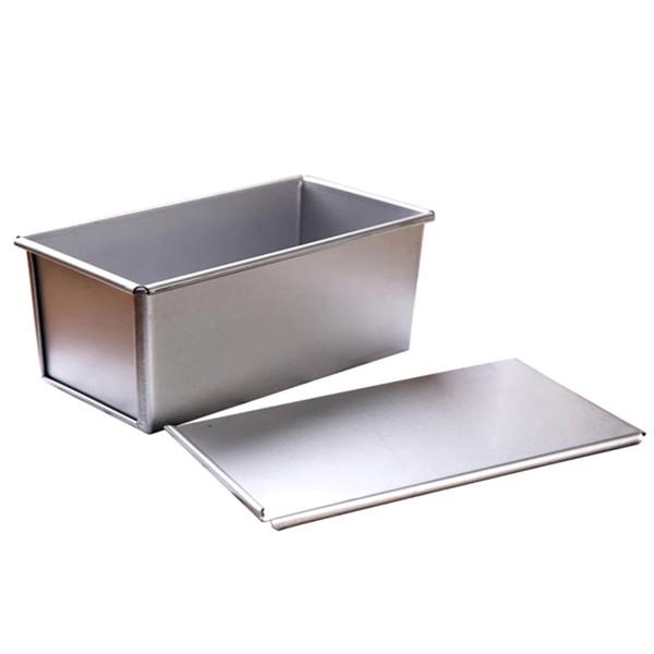 Molde De Pan Aluminio Con Tapa 32x10x12 Cm