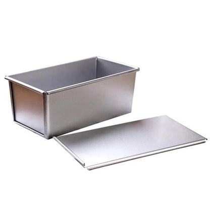 Molde De Pan Aluminio Con Tapa 32x10x12 Cm