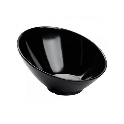 Bowl Melamina Cascada Negra 21x10.6 Cm Línea Clásica