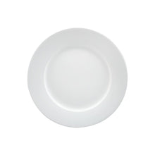 Set 6 Plato Borde Ancho De Porcelana 27 Cm Padua