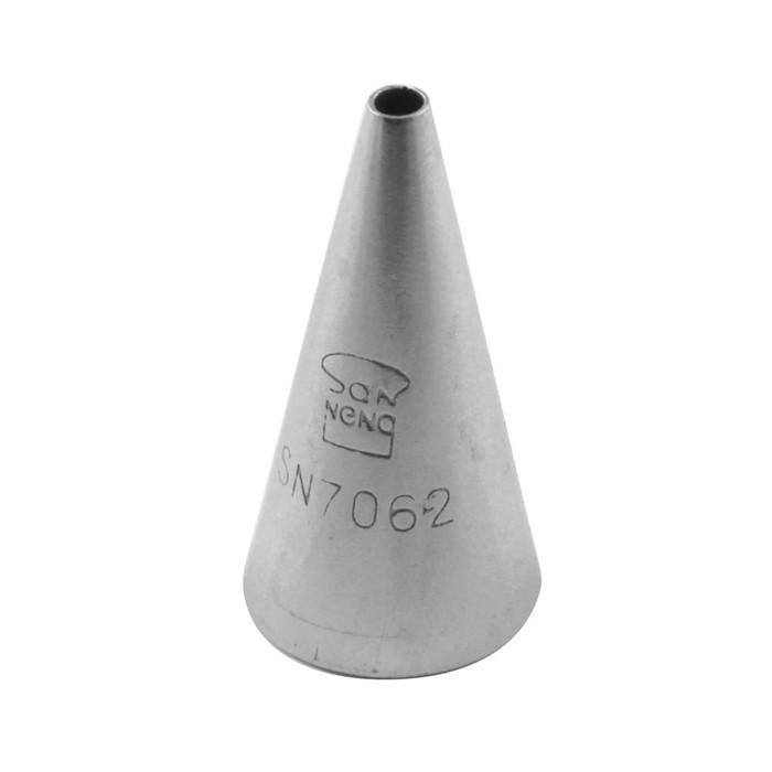 Set De 2 Boquilla Redonda Lisa Inox Ø3Xø18X35Mm