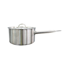 Cazo Alto Acero Inoxidable Con Tapa Y Fondo Difusor 2.8 Litros