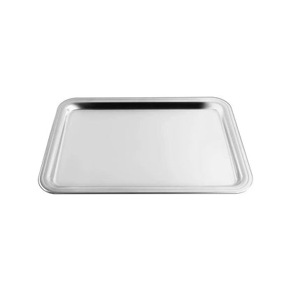 Bandeja De Servicio Rectangular Acero Inoxidable 30 x 19 Cm