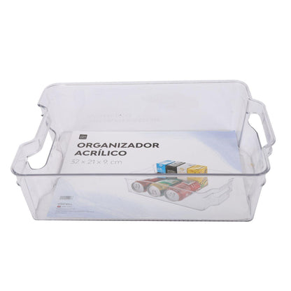 Organizador Acrílico 32 x21 x9 Cm