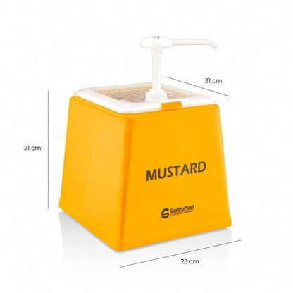 Dispensador De Mostaza Amarillo