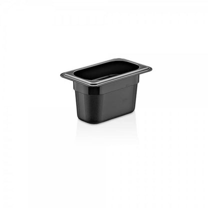 Contenedor Gn Policarbonato Negro 1/9x10 Cm