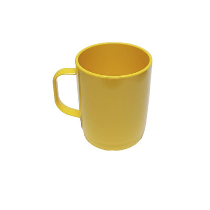 Set de 4 Mug Policarbonato Amarillo 300 Ml