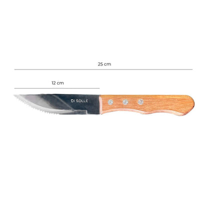 Pack 6 Cuchillo Asado Jumbo Línea Tradicional