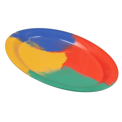 SET 3 PLATO OVALADO MELAMINA CELEBRATION 34 x 26 cm