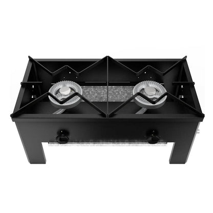 Anafe A Gas 2 Plato Bajo 43x43 Cm