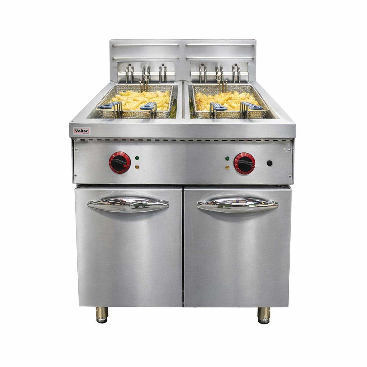 Freidora Eléctrica Doble Modelo EF-28L Volter