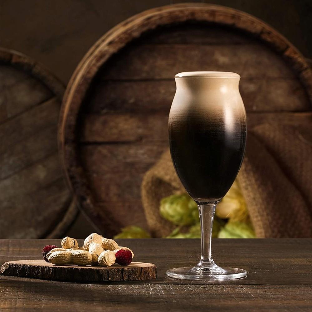 Set De 6 Copas Cerveza Stout 410 Cc