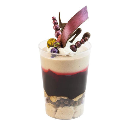 Set de 50 Mini Vaso Tubo Postre PS Poliestireno 150 Ml