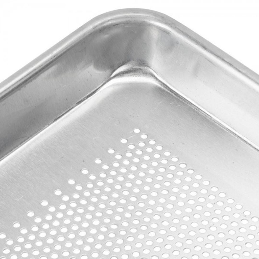 Bandeja Pastelera Aluminio Perforada 45x65 Cm